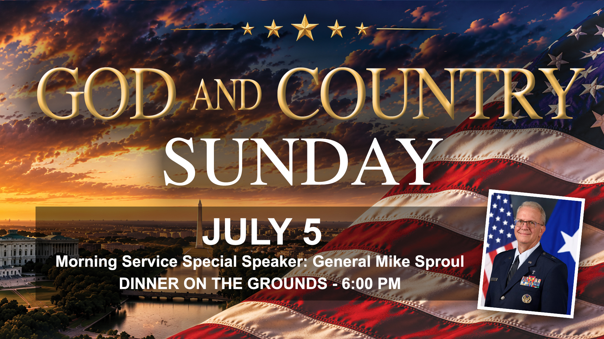 God & Country Sunday